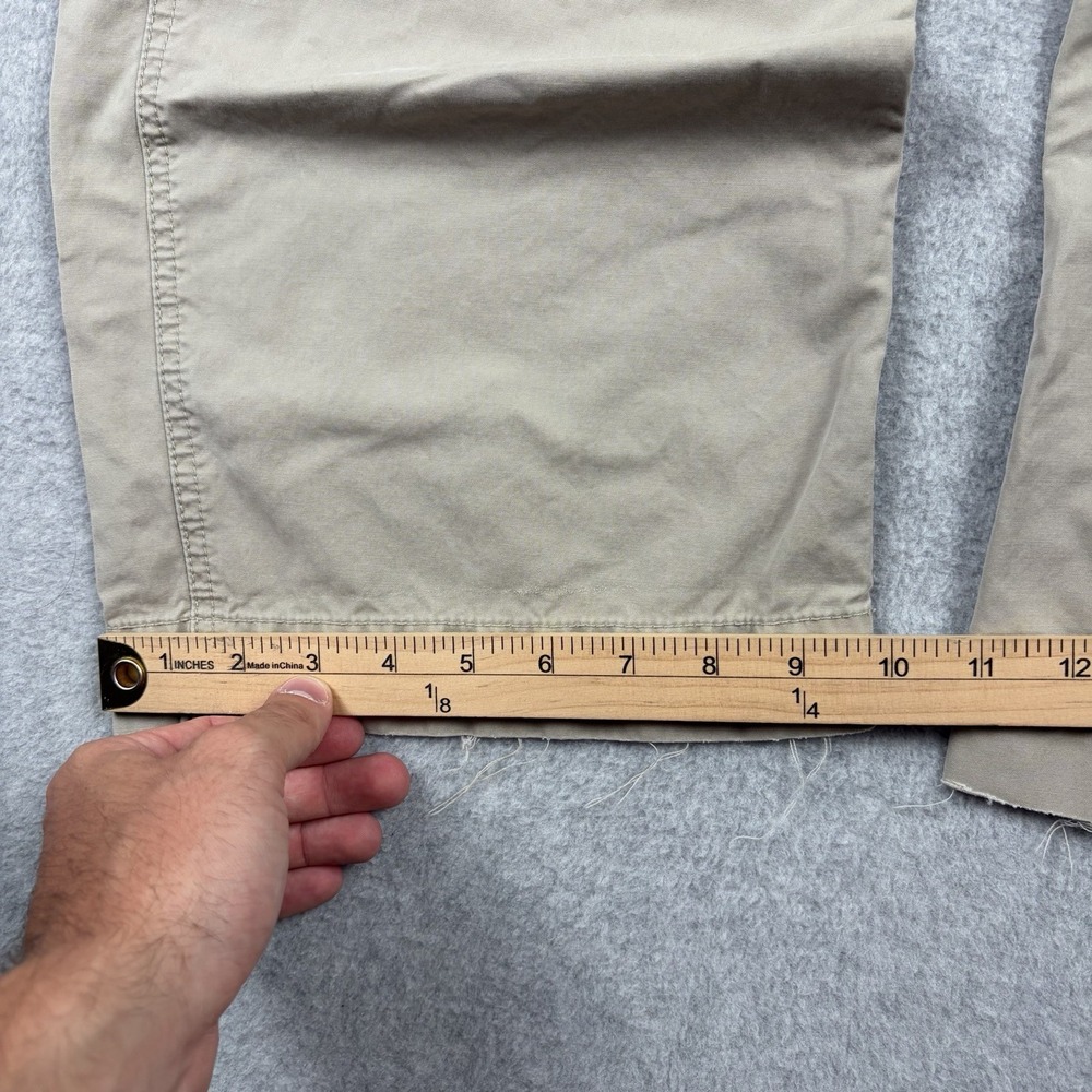 Vintage Banana Republic Pants Mens 32x32 Khaki Beige Baggy Distressed Grunge Y2K - Picture 16 of 16